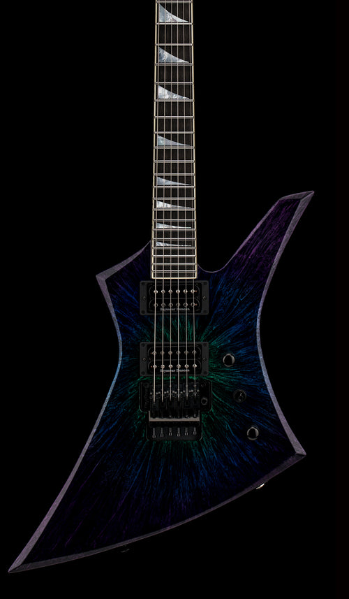 Jackson Custom Shop Korina KE 2H FR - Eerie Dess Swirl (Empire Music Spec)
