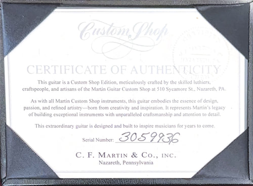 Martin Custom Shop D-18 Style - 1 11/16" #59936 (Empire Music Spec)