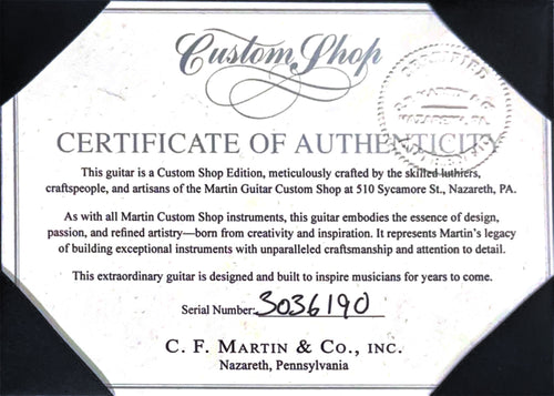 Martin Custom Shop 00-28 12-Fret Style Adirondack Spruce/Guatemalan Rosewood #36190 (Empire Music Spec)