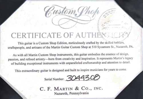 Martin Custom Shop D-28 Style Guatemalan Rosewood #44308 (Empire Music Spec)