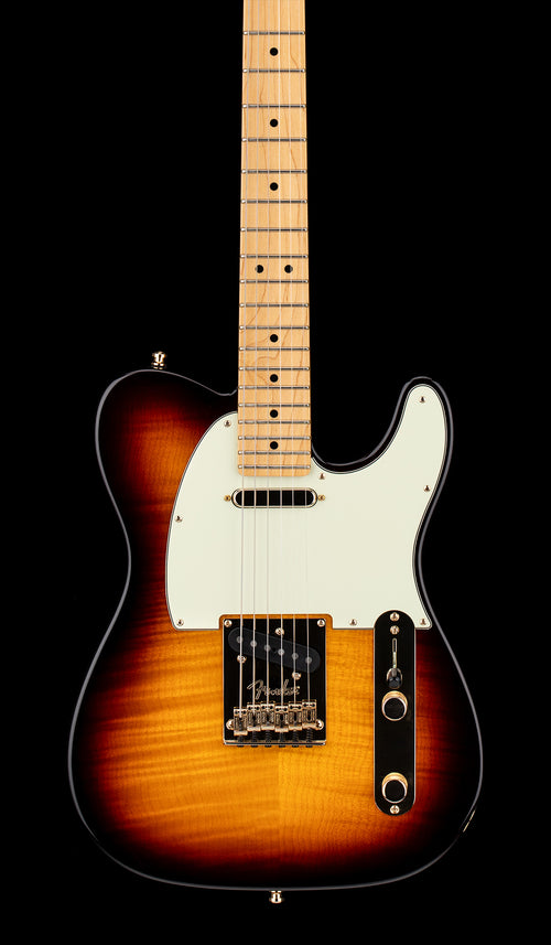 Used Fender "Tele-bration" Limited Edition 60th Anniversary Flame Top Telecaster (2011) - Antique Burst #33292 with Hard Case