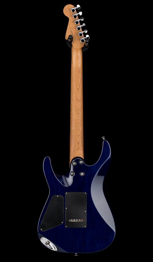 Used Charvel Pro-Mod DK24 HH 2PT CM QM (2020) - Chlorine Burst #03496 with Hard Case
