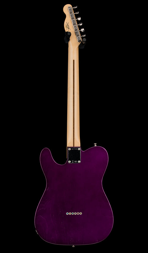 Used Fender Custom Shop Wildwood 1955 Thinline Tele (2021) - Candy Apple Purple #13383 with Original Hard Case