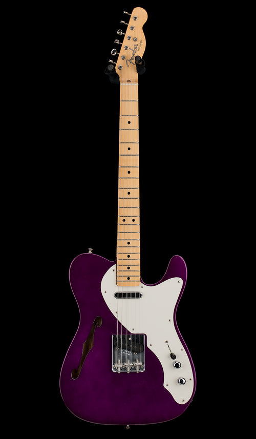 Used Fender Custom Shop Wildwood 1955 Thinline Tele (2021) - Candy Apple Purple #13383 with Original Hard Case