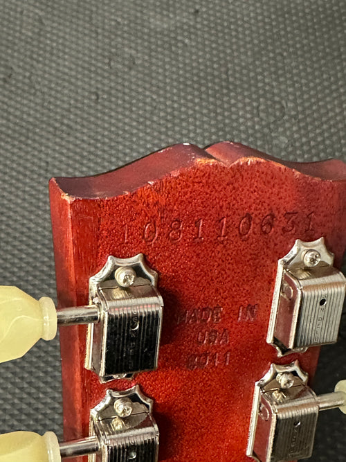 Used Gibson Les Paul Studio (2011) - Worn Cherry #10631 with Hard Case