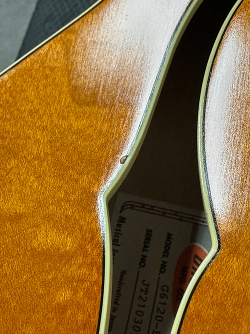 Used Gretsch G6120T-BSSMK Brian Setzer Nashville '59 "Smoke" (2021) - Smoke Orange #30987 with Original Hard Case