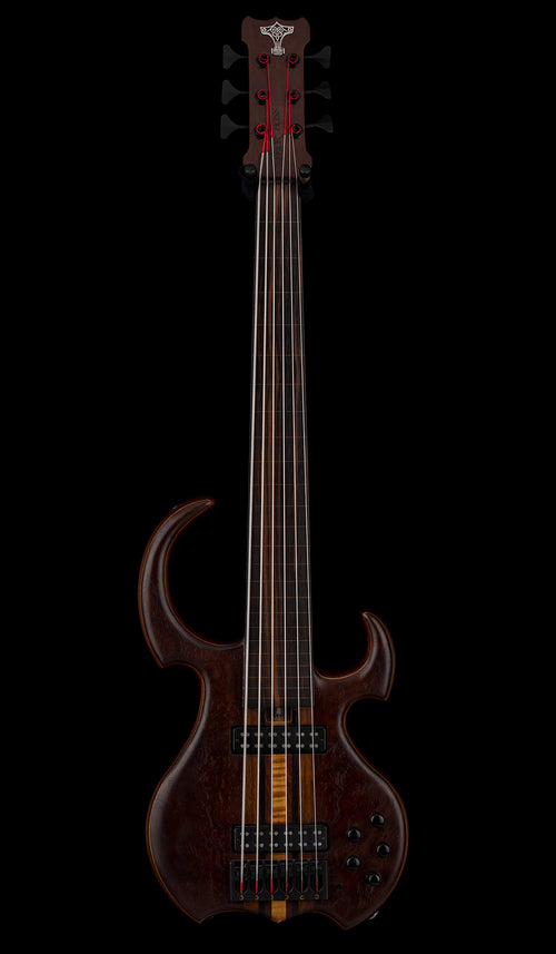 Used Thor Bass Mjölnir Fretless 6-String - Natural #17033 with Hard Case
