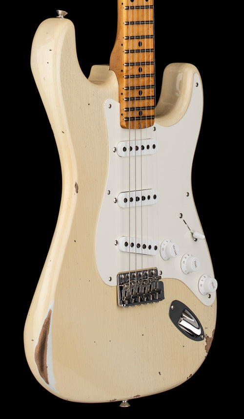 Fender Custom Shop 50s Strat Relic/Closet Classic Hardware - Super Faded Aged Olympic White #80049