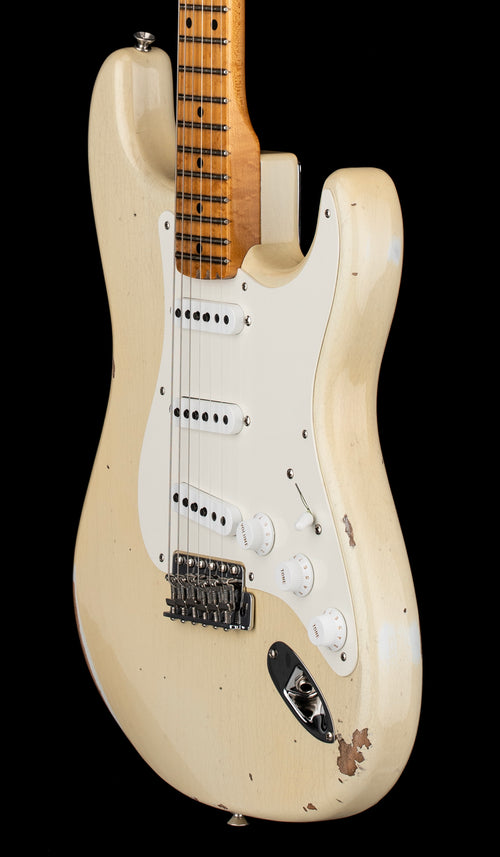 Fender Custom Shop 50s Strat Relic/Closet Classic Hardware - Super Faded Aged Olympic White #80049