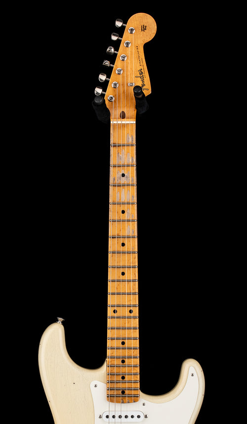 Fender Custom Shop 50s Strat Relic/Closet Classic Hardware - Super Faded Aged Olympic White #80049