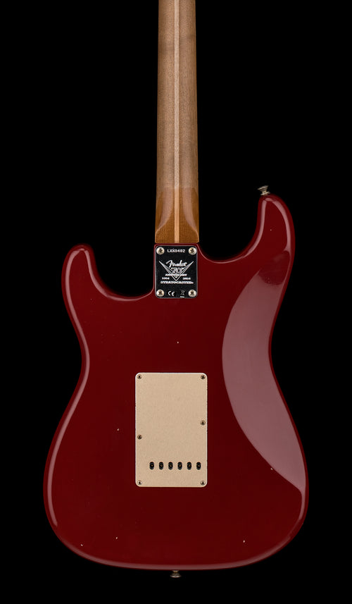 Fender Custom Shop Limited Edition 1954 Roasted Stratocaster Journeyman Relic - Cimarron Red #0482