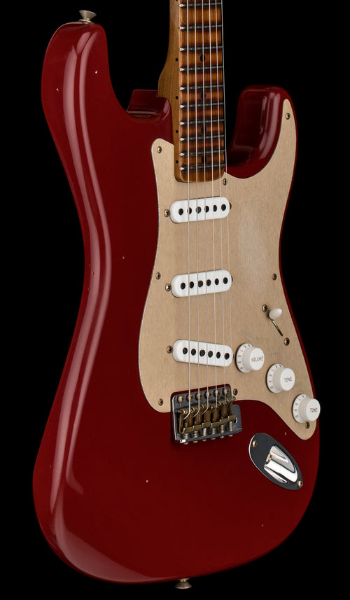 Fender Custom Shop Limited Edition 1954 Roasted Stratocaster Journeyman Relic - Cimarron Red #0482