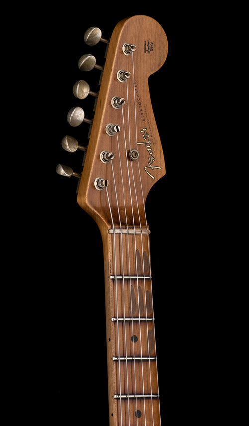 Fender Custom Shop Limited Edition 1954 Roasted Stratocaster Journeyman Relic - Cimarron Red #0482