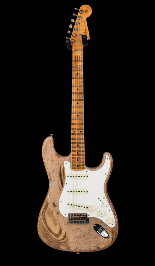 Fender Custom Shop Limited Edition Red Hot Strat Super Heavy Relic - Aged Dirty White Blonde #68379