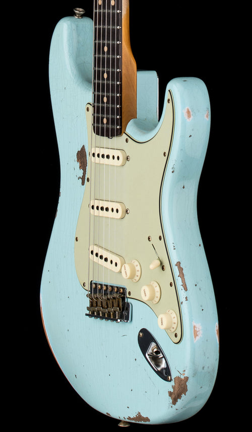 Fender Custom Shop '61 Strat Heavy Relic - Super Faded Aged Daphne Blue #77721