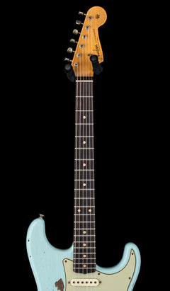 Fender Custom Shop '61 Strat Heavy Relic - Super Faded Aged Daphne Blue #77721