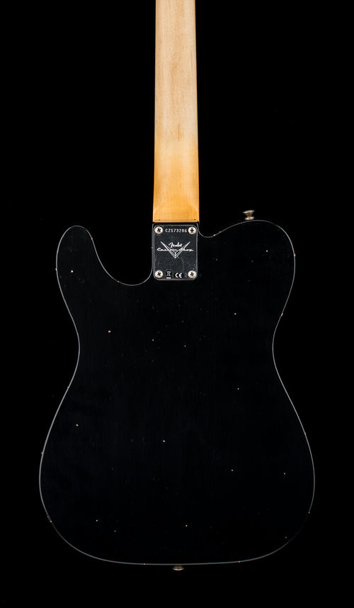 Fender Custom Shop '68 Tele Thinline Journeyman Relic - Aged Black #73286