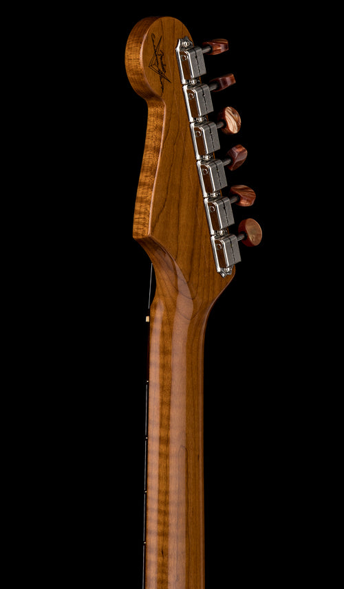 Fender Custom Shop Artisan Dual P90 Koa Strat NOS - Aged Natural #77407