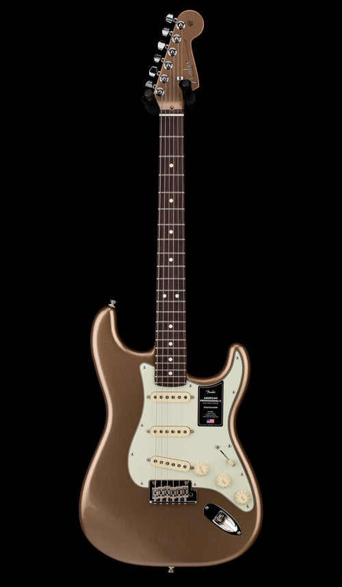 Fender Empire Music Exclusive Limited Edition American Professional II Stratocaster - Firemist Gold Metallic #21096