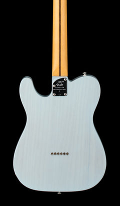 Fender Limited Edition American Professional II Telecaster Thinline - Transparent Daphne Blue #10230