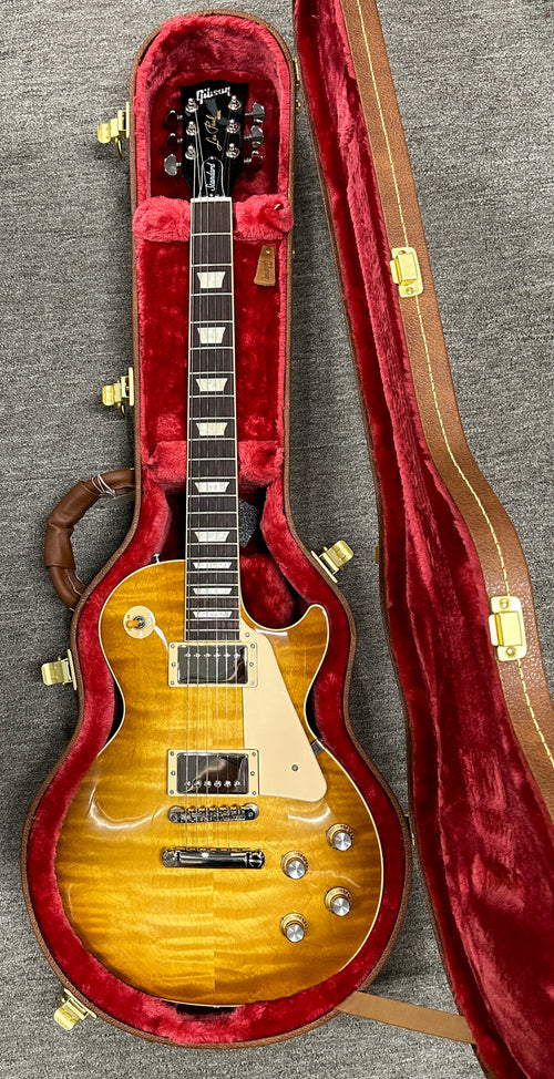 Used Gibson Wildwood Select Les Paul Standard '60s (2021) - Honey Burst #10378 with Original Hard Case