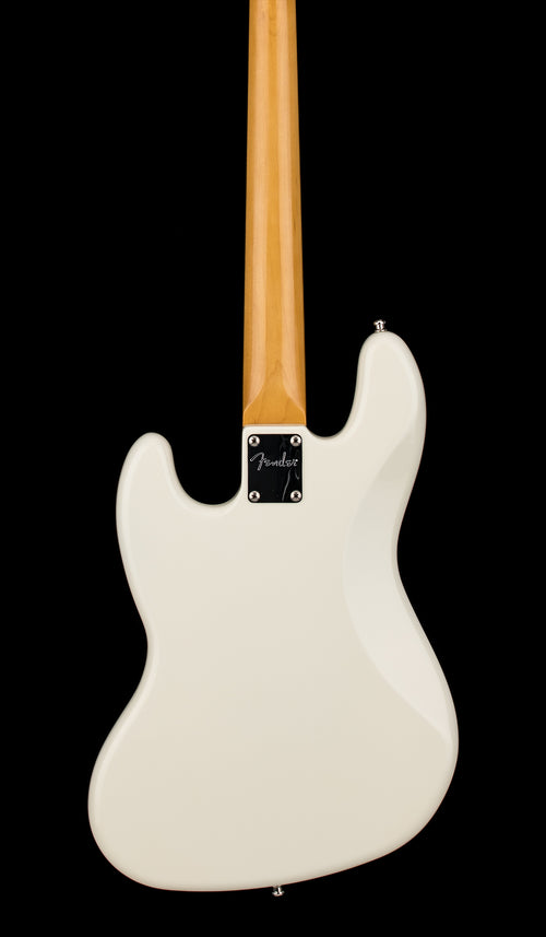 Used Modified Fender Modern Player Fretless Jazz Bass (2013) - Olympic White #26768