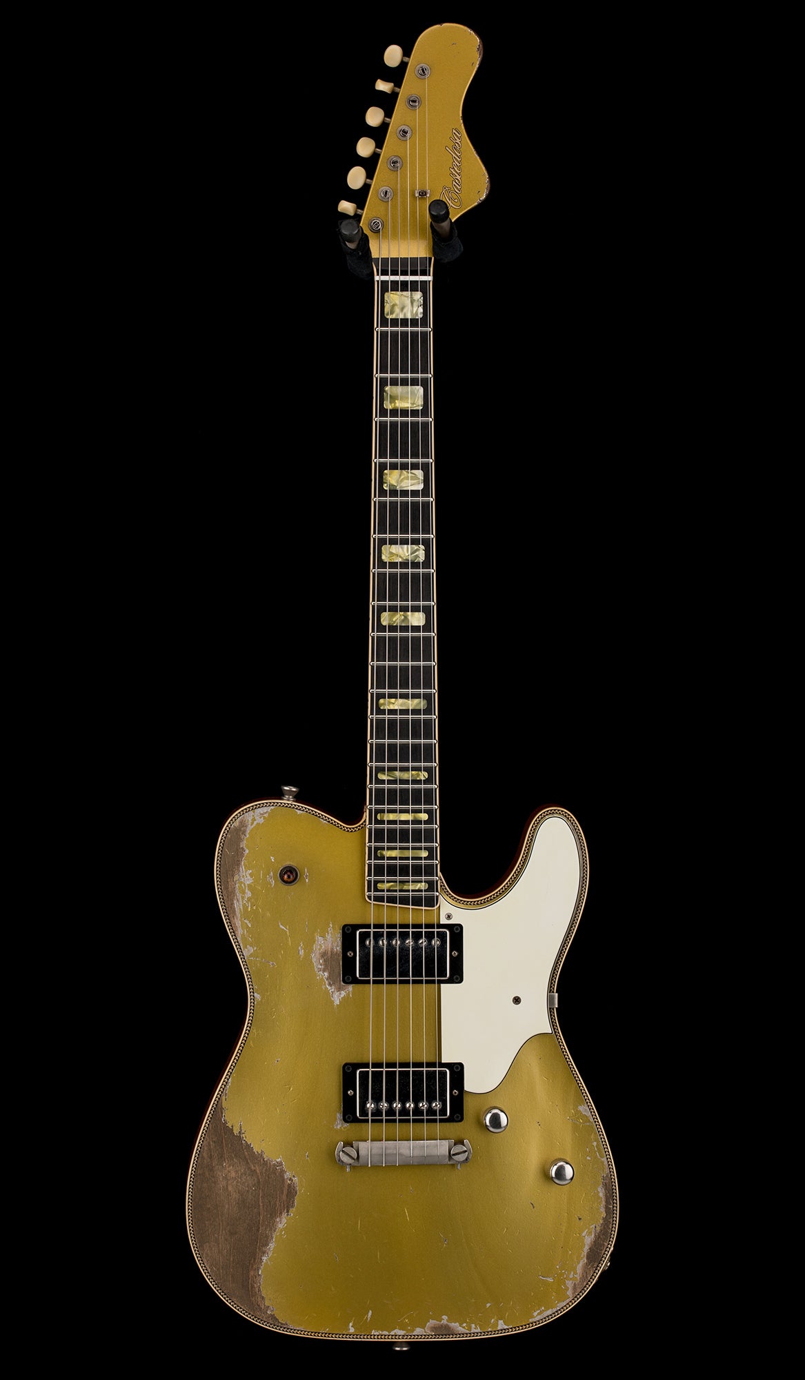 Castedosa Guitars Marianna Carved Top - Aged Aztec Gold – Empire Music