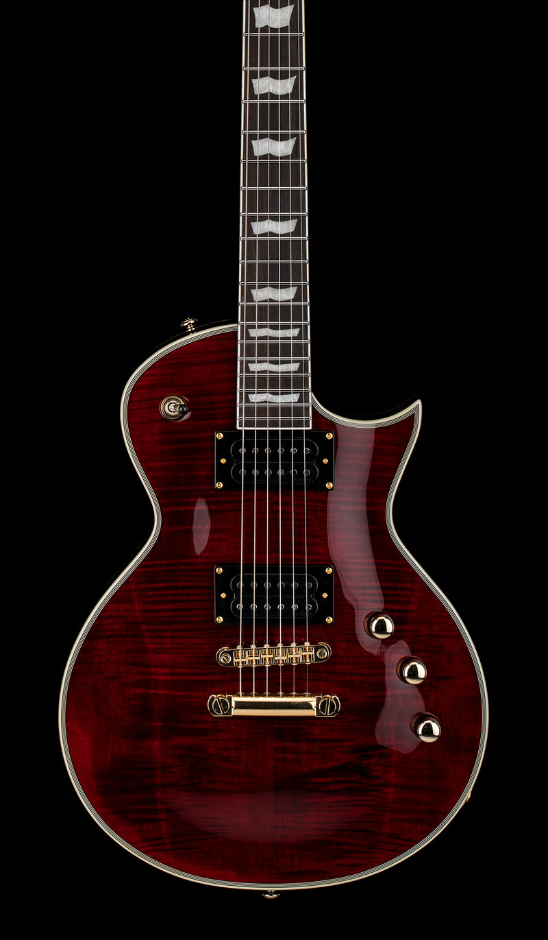 LTD EC-1000T CTM - See Thru Black Cherry #50598 (Factory Demonstration Model)