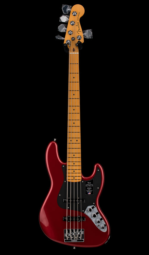 Fender American Ultra II Jazz Bass V - Sinister Red #23006