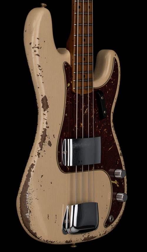 Fender Custom Shop Empire 58 Precision Bass Heavy Relic - Faded Aged Desert Sand #52229