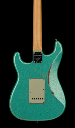 Fender Custom Shop Limited Edition 1960 Stratocaster Relic - Seafoam Green Sparkle #89603