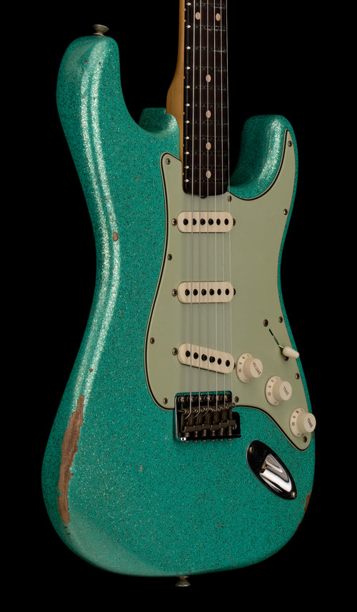 Fender Custom Shop Limited Edition 1960 Stratocaster Relic - Seafoam Green Sparkle #89603