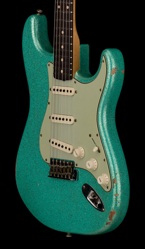 Fender Custom Shop Limited Edition 1960 Stratocaster Relic - Seafoam Green Sparkle #89603