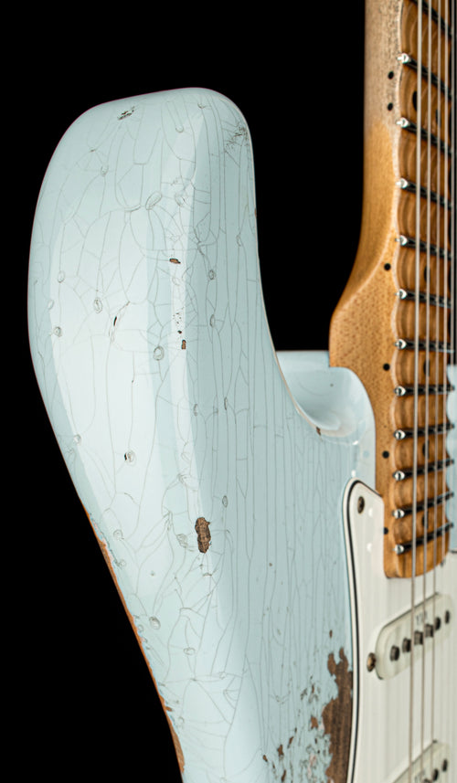 Fender Custom Shop Yngwie Malmsteen Signature Stratocaster Heavy Relic - Sonic Blue #35514