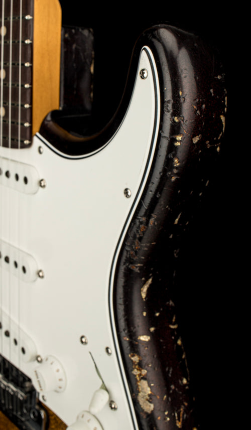 Fender Custom Shop Custom Deluxe Stratocaster Heavy Relic - 3-Tone Sunburst Sparkle #90181