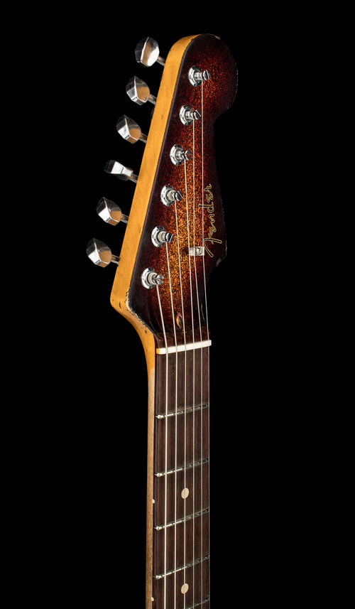 Fender Custom Shop Custom Deluxe Stratocaster Heavy Relic - 3-Tone Sunburst Sparkle #90181