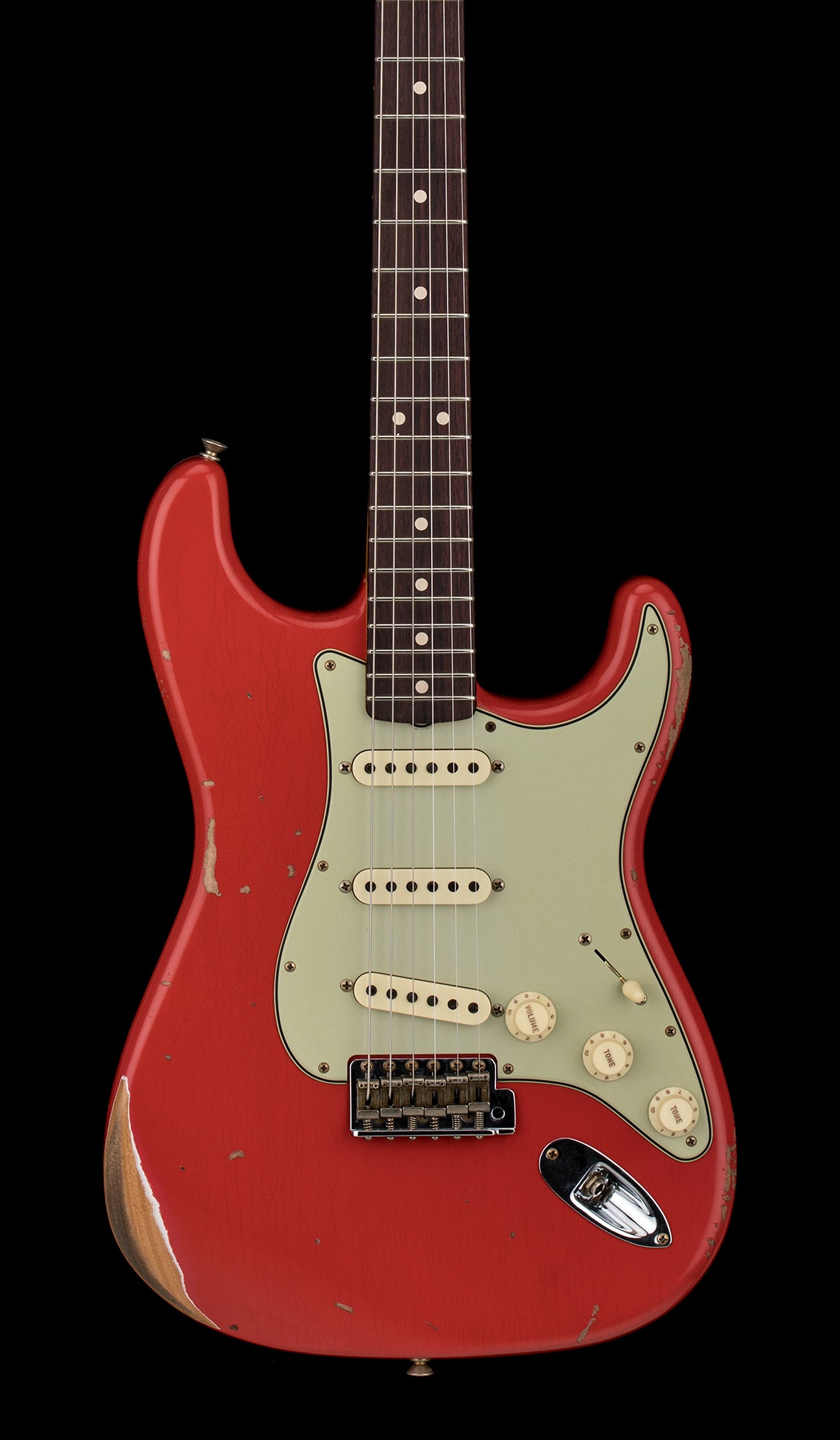 ギター FiestaRed Relic Multilayer Stratocaster ☆FiestaRed Relic Multilayer Stratocaster FiestaRed Relic