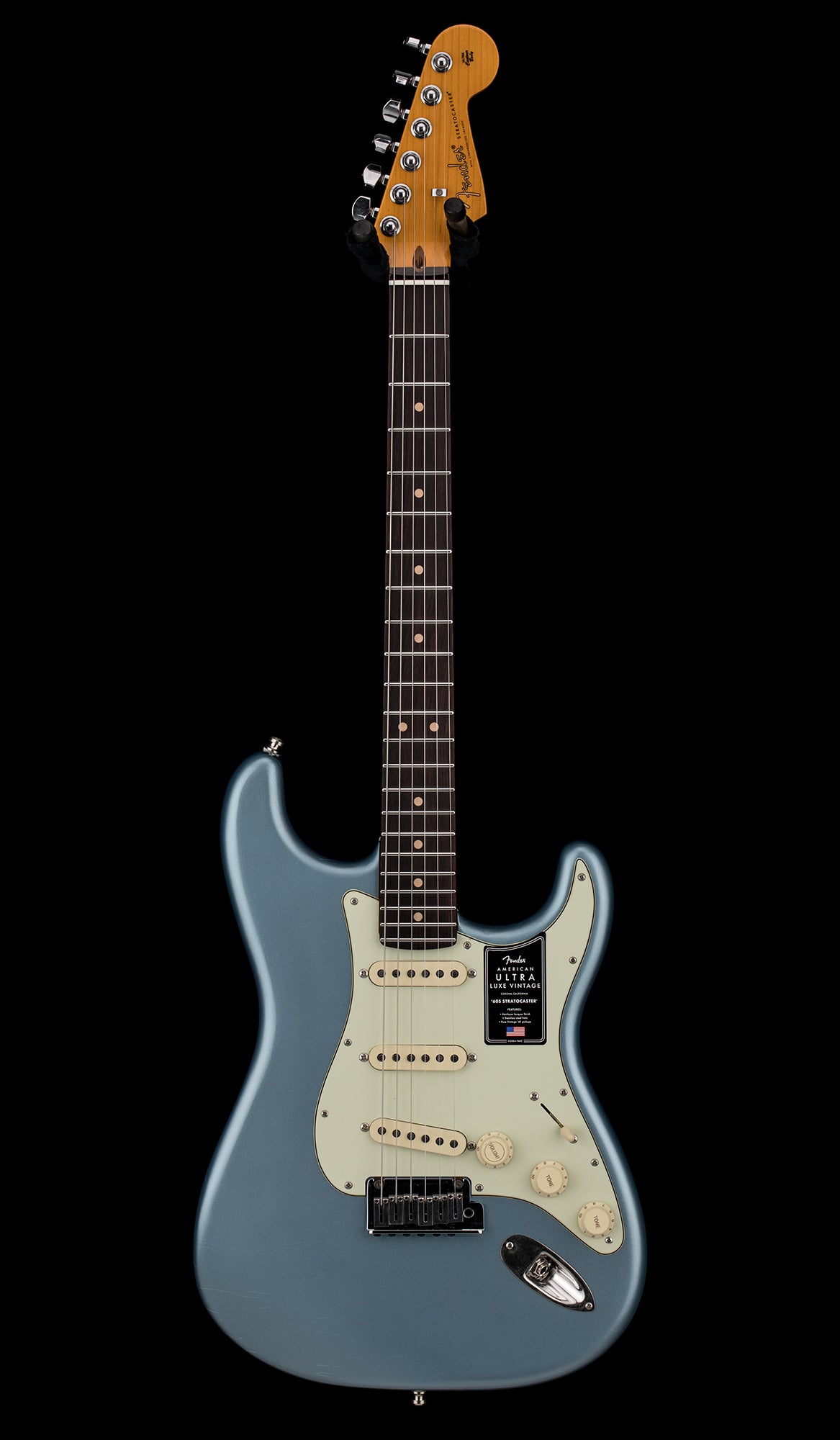 Fender American Ultra Luxe '60s Stratocaster - Ice Blue Metallic