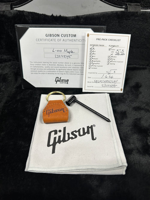 Gibson Custom Shop L-00 Maple - Cherry #25145