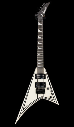 Jackson JS Series RR Minion JS1XM - Snow White with Black Pin Stripes