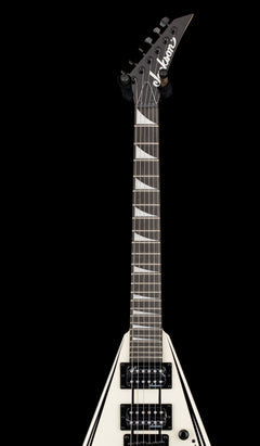 Jackson JS Series RR Minion JS1XM - Snow White with Black Pin Stripes