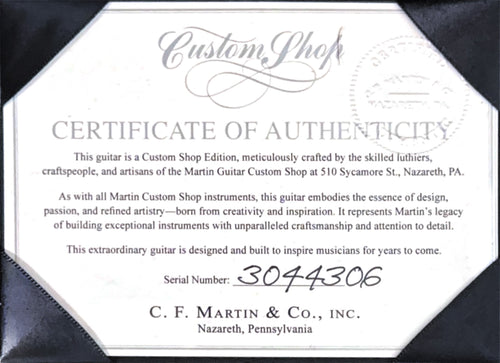 Martin Custom Shop D-28 Style Guatemalan Rosewood #44306 (Empire Music Spec)