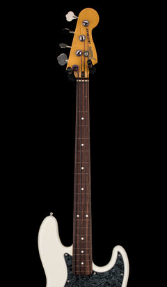 Used Modified Fender Modern Player Fretless Jazz Bass (2013) - Olympic White #26768