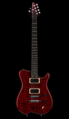 Used Carvin H2 Allan Holdsworth (1997) - Ruby Red Stain #57971 with Original Hard Case