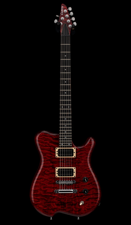 Used Carvin H2 Allan Holdsworth (1997) - Ruby Red Stain #57971 with Original Hard Case