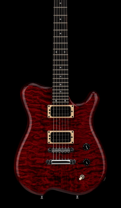 Used Carvin H2 Allan Holdsworth (1997) - Ruby Red Stain #57971 with Original Hard Case