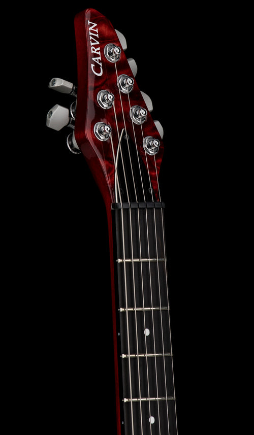 Used Carvin H2 Allan Holdsworth (1997) - Ruby Red Stain #57971 with Original Hard Case