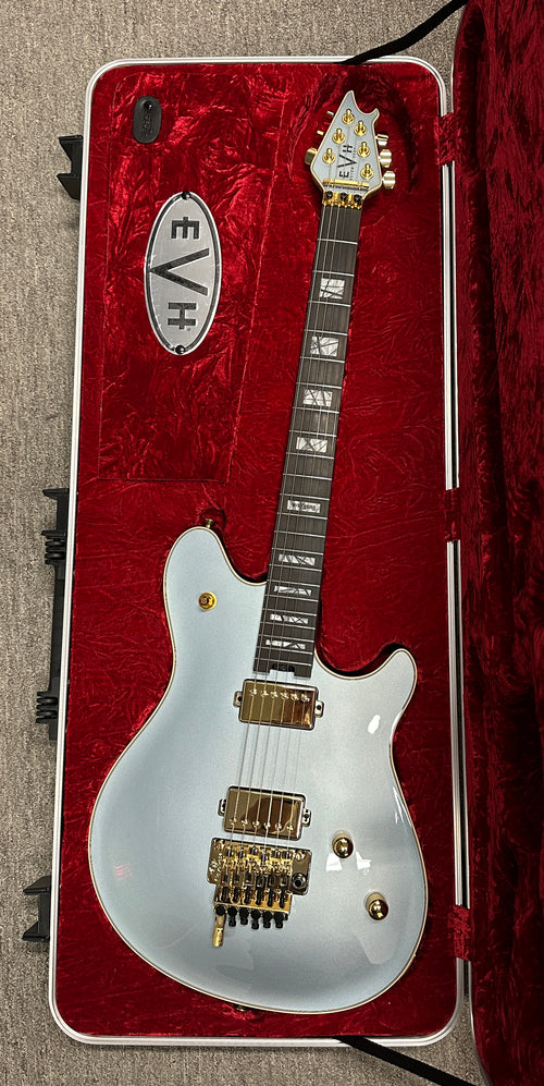 Used EVH Custom Shop Wolfgang - Ice Blue Metallic #7314A with Original Hard Case