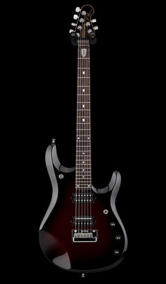Used Ernie Ball Music Man John Petrucci 6 Piezo (2014) - Pearl Redburst #69739 with Original Hard Case