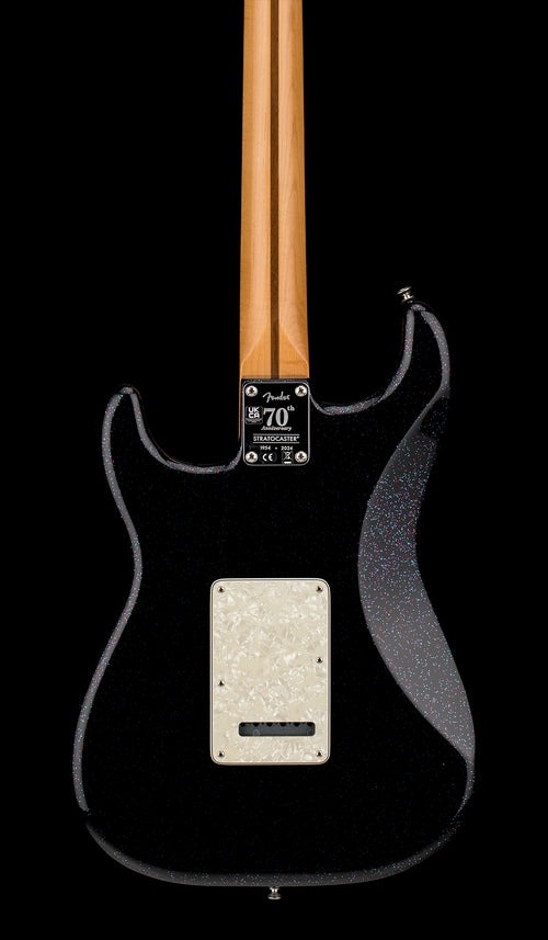 Used Fender 70th Anniversary Player Stratocaster (2024) - Nebula Noir #07951 with Gig Bag